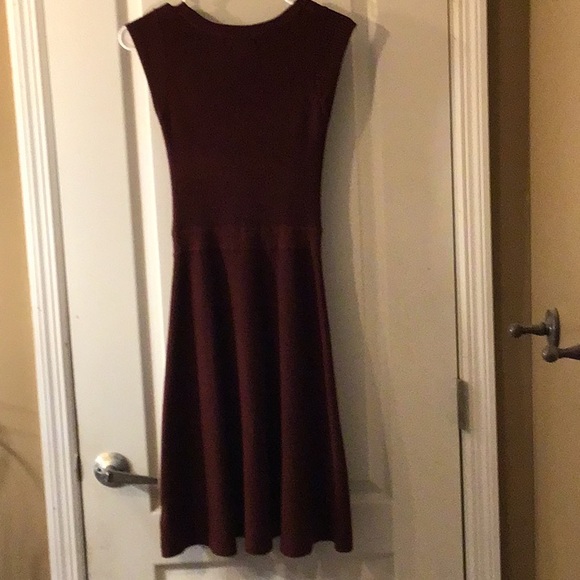 Burgundy XS Mossimo Cap Sleeve Sweater Dress - Picture 3 of 4